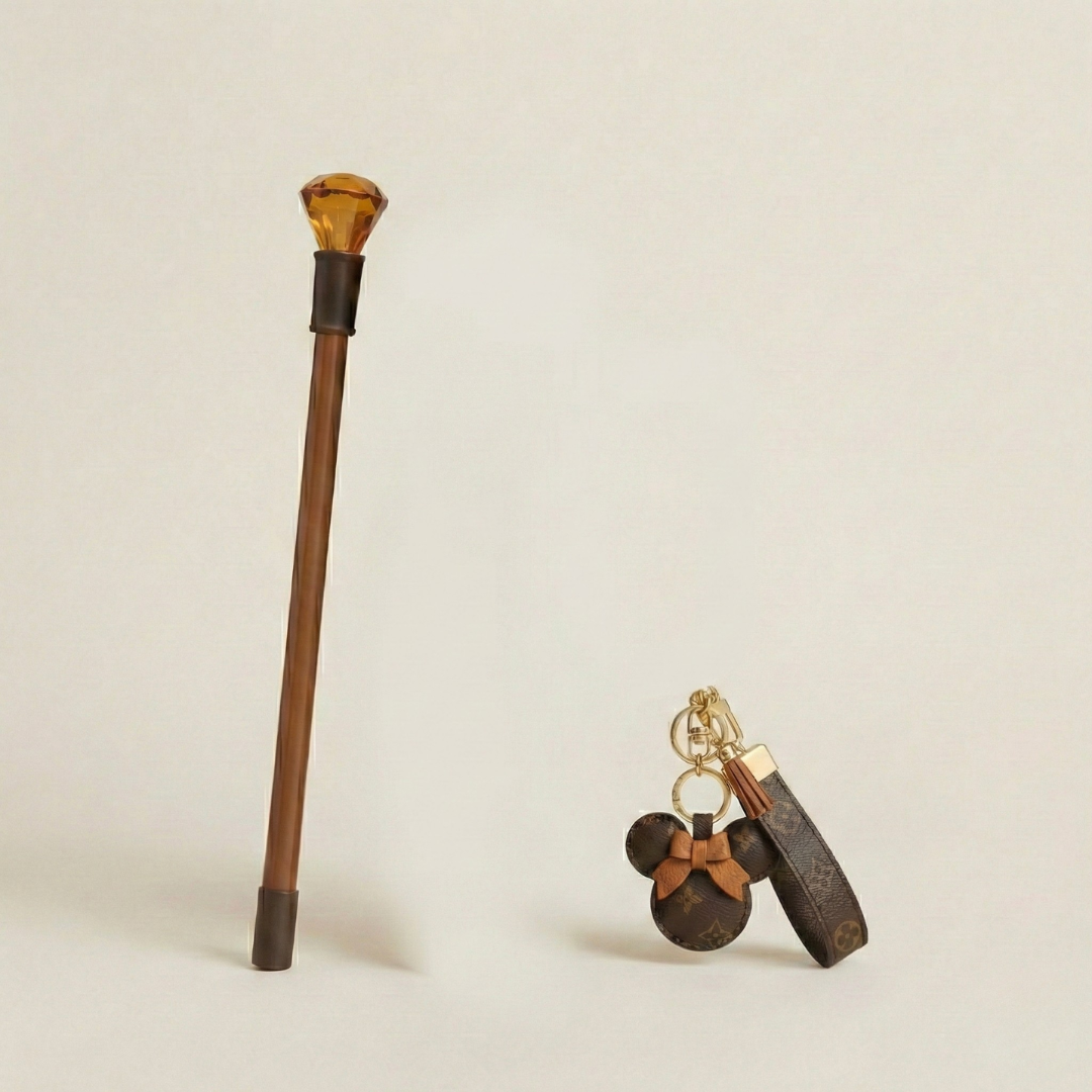 Luxury Keychain + Luxury Gem Straw Topper