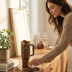 5-Piece Luxury Tumbler Gift Set – 40oz Tumbler + Accessories
