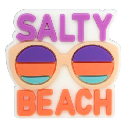 Cartoon Bag Charms for EVA Beach Totes – 25 Designs
