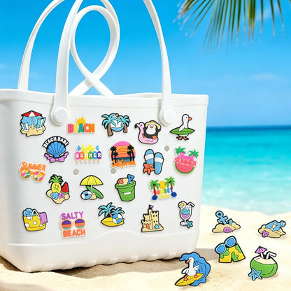 Cartoon Beach Bag Charms – Mix & Match Designs