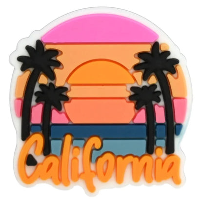 Cartoon Bag Charms for EVA Beach Totes – 25 Designs