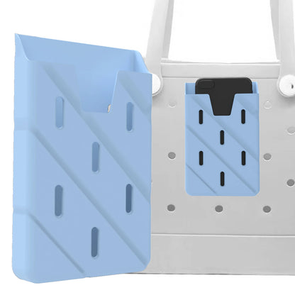 Self-Sealing Silicone Phone Pouch for EVA Beach Totes