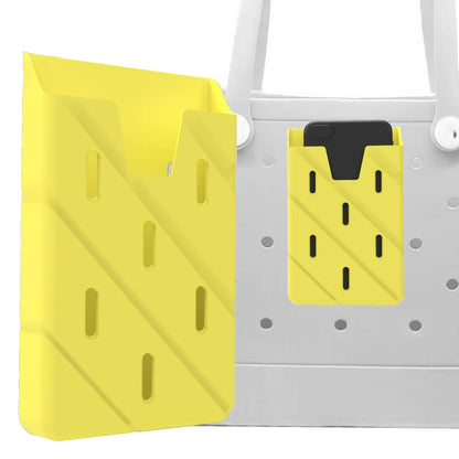 Self-Sealing Silicone Phone Pouch for EVA Beach Totes