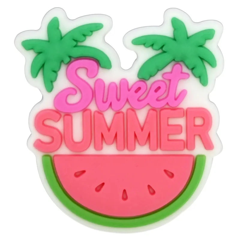 Cartoon Bag Charms for EVA Beach Totes – 25 Designs