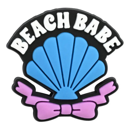 Cartoon Bag Charms for EVA Beach Totes – 25 Designs