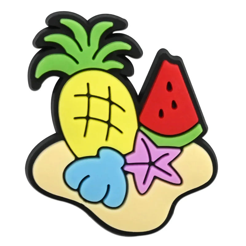Cartoon Bag Charms for EVA Beach Totes – 25 Designs