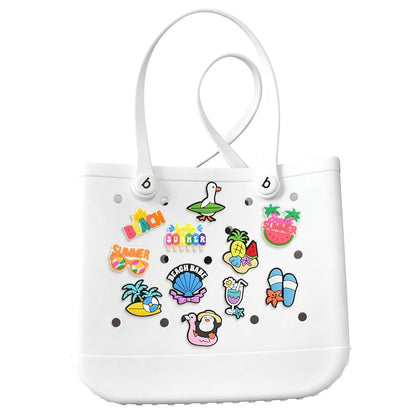 Cartoon Beach Bag Charms – Mix & Match Designs
