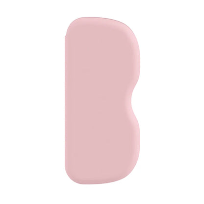 Pink silicone sunglasses holder for compatible EVA beach totes, shown on a white background