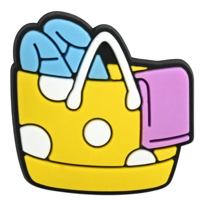 Cartoon Bag Charms for EVA Beach Totes – 25 Designs