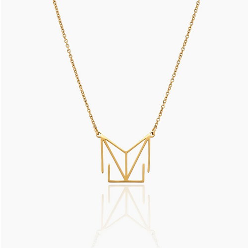 Minimalist Monogram Name Necklace