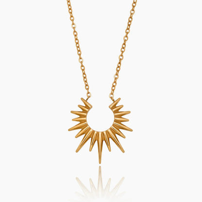 Helia Sunburst Necklace