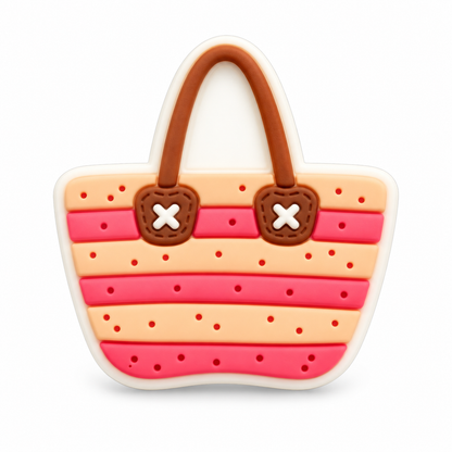 Beach Icons Bag Charms for EVA Totes – Choose Your Style