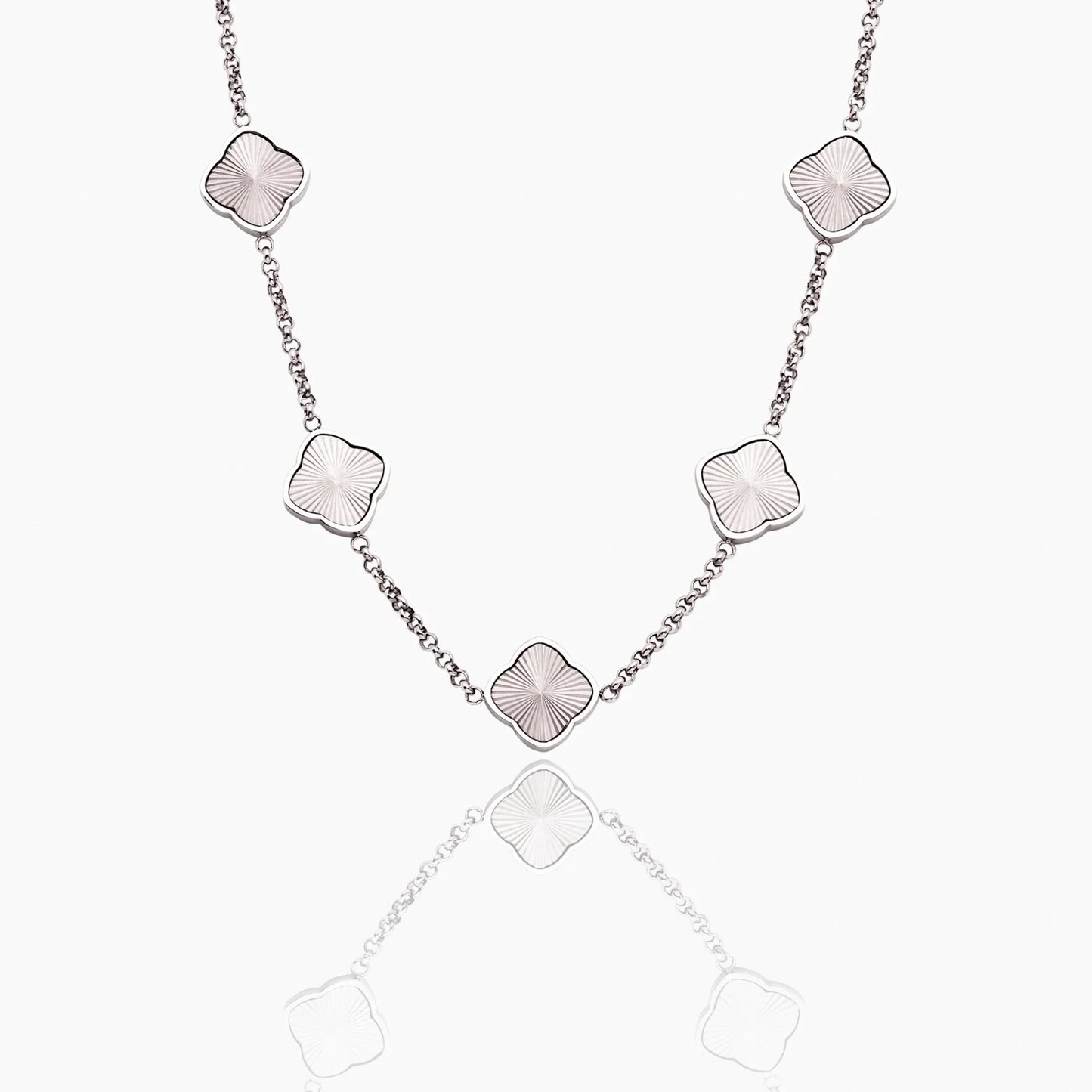 Sunburst Clover Necklace