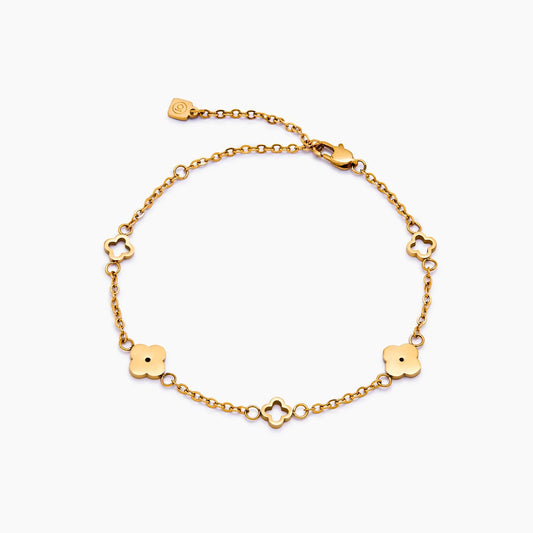 Dainty Clover Bracelet