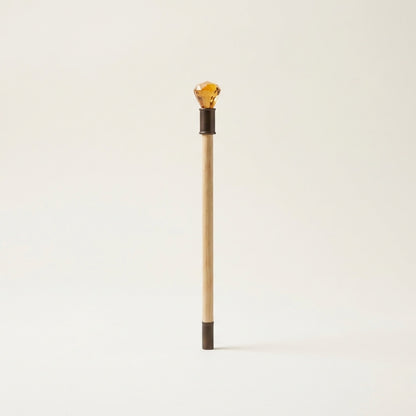 Crystal straw topper gift